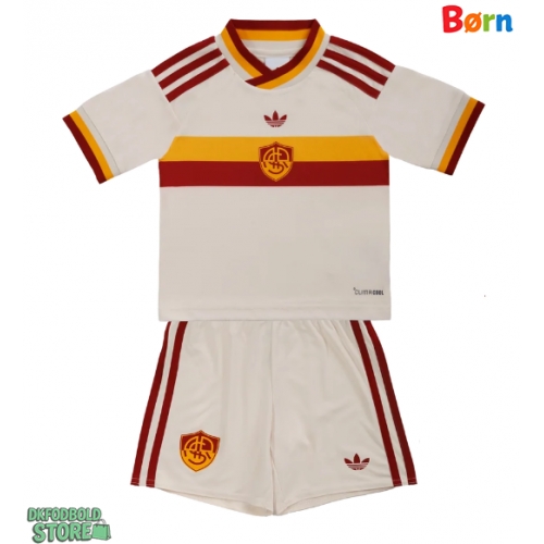 AS Roma Evan Ndicka #5 Replika Babytøj Udebanesæt Børn 2026-27 Kortærmet (+ Korte bukser)